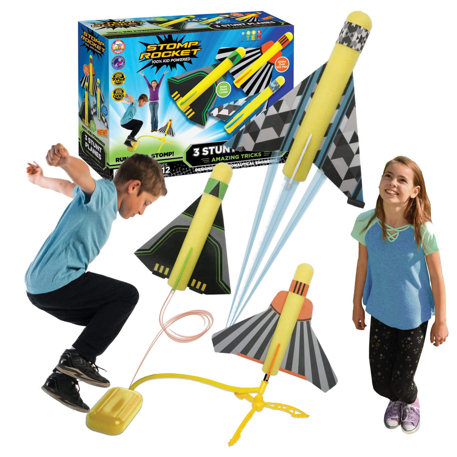Stomp Rocket Stunt Planes Unique Toy Shop stomp-rocket-stunt-planes-unique-toy-shop